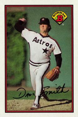 #317 Dave Smith - Houston Astros - 1989 Bowman Baseball