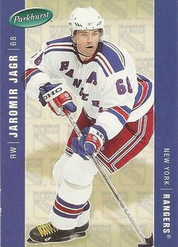 #317 Jaromir Jagr - New York Rangers - 2005-06 Parkhurst Hockey