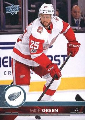 #318 Mike Green - Detroit Red Wings - 2017-18 Upper Deck Hockey