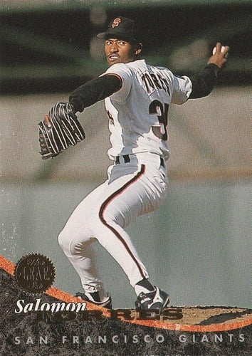 #318 Salomon Torres - San Francisco Giants - 1994 Leaf Baseball
