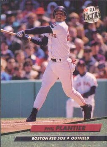 #318 Phil Plantier - Boston Red Sox - 1992 Ultra Baseball