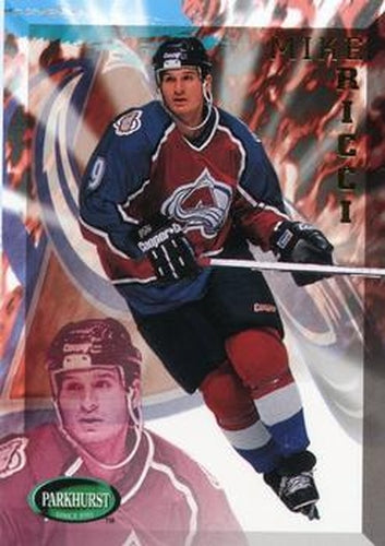 #318 Mike Ricci - Colorado Avalanche - 1995-96 Parkhurst International Hockey