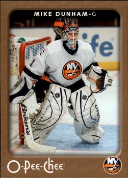 #318 Mike Dunham - New York Islanders - 2006-07 O-Pee-Chee Hockey