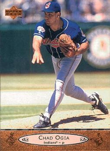#318 Chad Ogea - Cleveland Indians - 1996 Upper Deck Baseball