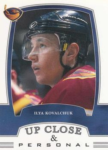 #318 Ilya Kovalchuk - Atlanta Thrashers - 2002-03 Be a Player First Edition Hockey