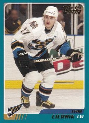 #318 Ivan Ciernik - Washington Capitals - 2003-04 O-Pee-Chee Hockey