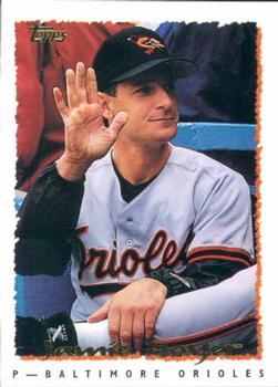 #318 Jamie Moyer - Baltimore Orioles - 1995 Topps Baseball