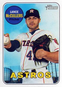 #318 Lance McCullers - Houston Astros - 2018 Topps Heritage Baseball