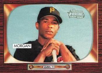 #318 Nyjer Morgan - Pittsburgh Pirates - 2004 Bowman Heritage Baseball