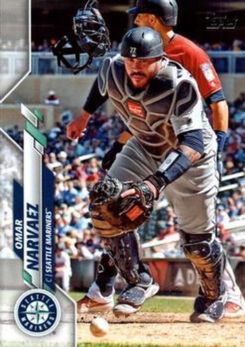 #318 Omar Narvaez - Seattle Mariners - 2020 Topps Baseball