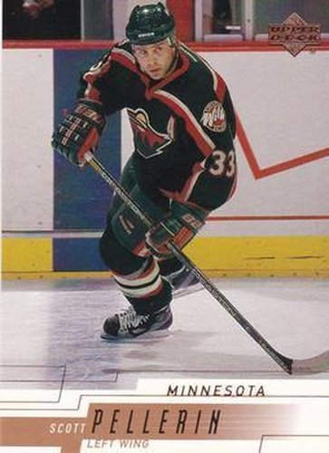 #318 Scott Pellerin - Minnesota Wild - 2000-01 Upper Deck Hockey