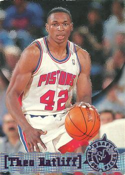 #318 Theo Ratliff - Detroit Pistons - 1995-96 Stadium Club Basketball