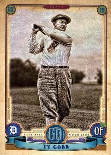 #318 Ty Cobb - Detroit Tigers - 2019 Topps Gypsy Queen Baseball
