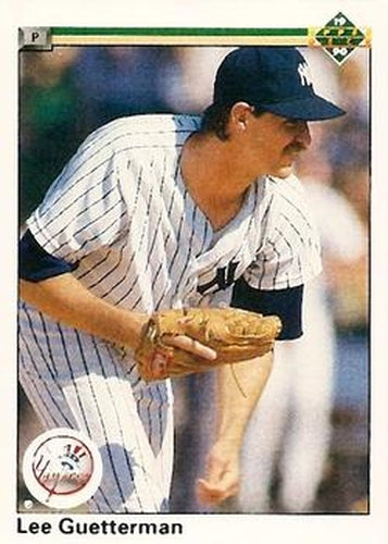 #318 Lee Guetterman - New York Yankees - 1990 Upper Deck Baseball