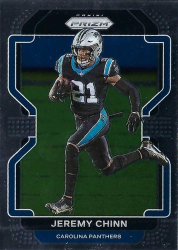 #318 Jeremy Chinn - Carolina Panthers - 2021 Panini Prizm Football