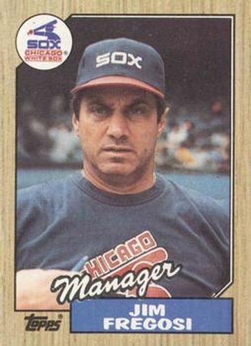 #318 Jim Fregosi - Chicago White Sox - 1987 Topps Baseball