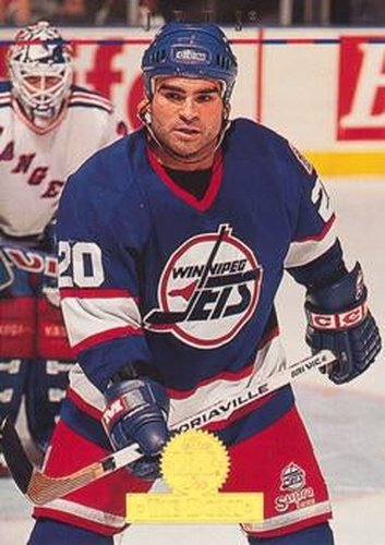 #318 Tie Domi - Winnipeg Jets - 1994-95 Leaf Hockey