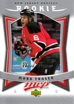 #318 Mark Fraser - New Jersey Devils - 2007-08 Upper Deck MVP Hockey