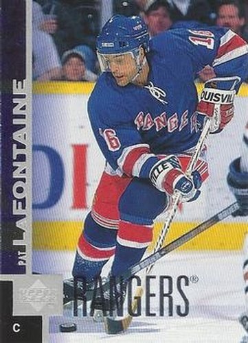 #318 Pat LaFontaine - New York Rangers - 1997-98 Upper Deck Hockey