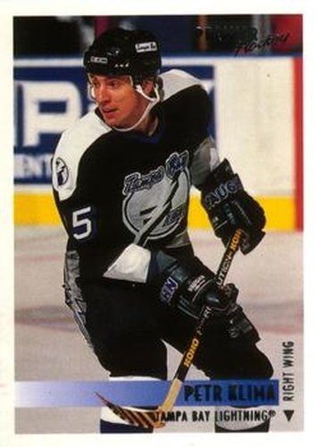 #318 Petr Klima - Tampa Bay Lightning - 1994-95 O-Pee-Chee Premier Hockey