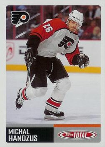 #318 Michal Handzus - Philadelphia Flyers - 2002-03 Topps Total Hockey