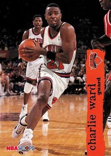 #318 Charlie Ward - New York Knicks - 1995-96 Hoops Basketball
