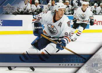 #319 Ryan Smyth - Edmonton Oilers - 2005-06 Upper Deck Hockey