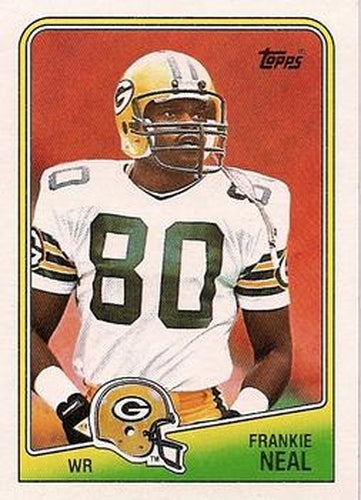 #319 Frankie Neal - Green Bay Packers - 1988 Topps Football