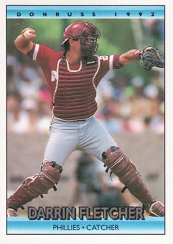 #319 Darrin Fletcher - Philadelphia Phillies - 1992 Donruss Baseball