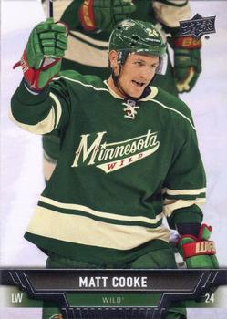 #319 Matt Cooke - Minnesota Wild - 2013-14 Upper Deck Hockey