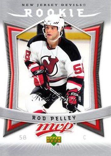 #319 Rod Pelley - New Jersey Devils - 2007-08 Upper Deck MVP Hockey