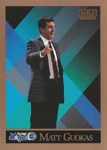 #319 Matt Guokas - Orlando Magic - 1990-91 SkyBox Basketball