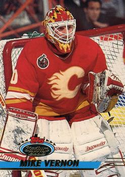 #319 Mike Vernon - Calgary Flames - 1993-94 Stadium Club Hockey
