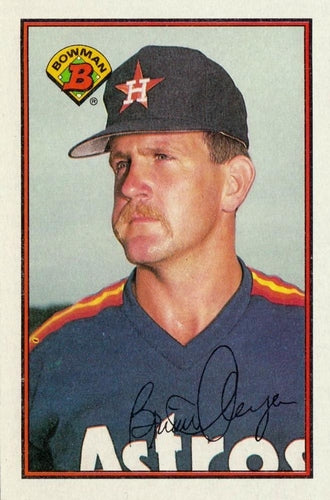 #319 Brian Meyer - Houston Astros - 1989 Bowman Baseball