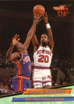 #319 Rolando Blackman - New York Knicks - 1992-93 Ultra Basketball