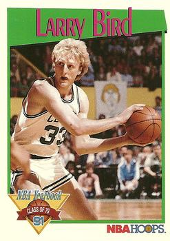 #319 Larry Bird - Boston Celtics - 1991-92 Hoops Basketball