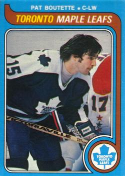 #319 Pat Boutette - Toronto Maple Leafs - 1979-80 O-Pee-Chee Hockey