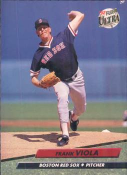 #319 Frank Viola - Boston Red Sox - 1992 Ultra Baseball