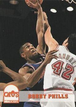 #319 Bobby Phills - Cleveland Cavaliers - 1993-94 Hoops Basketball