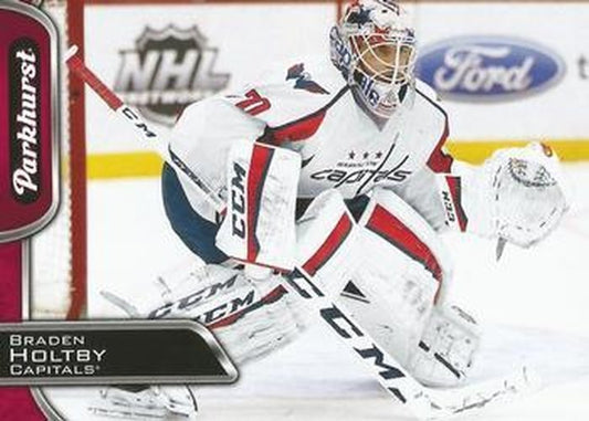#319 Braden Holtby - Washington Capitals - 2016-17 Parkhurst - Red Hockey