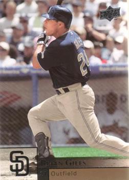 #319 Brian Giles - San Diego Padres - 2009 Upper Deck Baseball