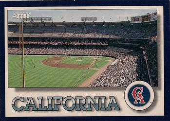 #319 California Angels - California Angels -1994 Score Baseball