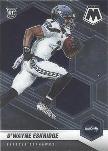 #319 D'Wayne Eskridge - Seattle Seahawks - 2021 Panini Mosaic Football