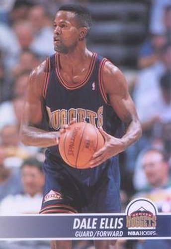 #319 Dale Ellis - Denver Nuggets - 1994-95 Hoops Basketball