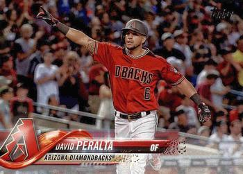 #319 David Peralta - Arizona Diamondbacks - 2018 Topps Baseball