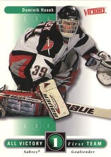 #319 Dominik Hasek - Buffalo Sabres - 1999-00 Upper Deck Victory Hockey
