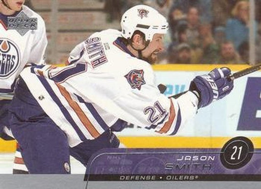 #319 Jason Smith - Edmonton Oilers - 2002-03 Upper Deck Hockey