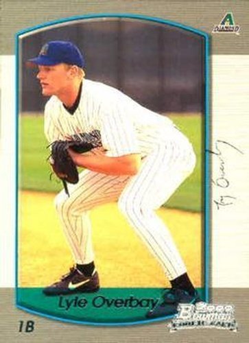 #319 Lyle Overbay - Arizona Diamondbacks - 2000 Bowman Baseball