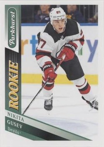 #319 Nikita Gusev - New Jersey Devils - 2019-20 Parkhurst Hockey