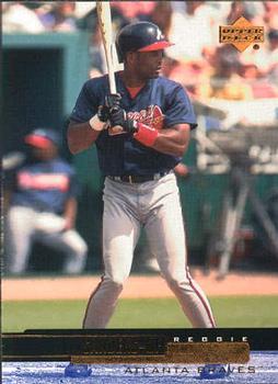 #319 Reggie Sanders - Atlanta Braves - 2000 Upper Deck Baseball